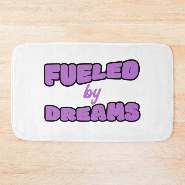 Item preview, fueled by dreams minimal quote – creative mindset typography designed and sold by Crownvibes.