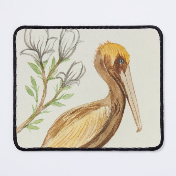 Item preview, Louisiana state bird & flower, the pelican and magnolia designed and sold by Matt Starr Fine Art .