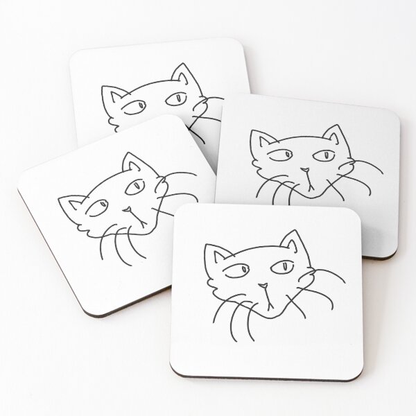 Item preview, cat doodle designed and sold by CopperMuffin.
