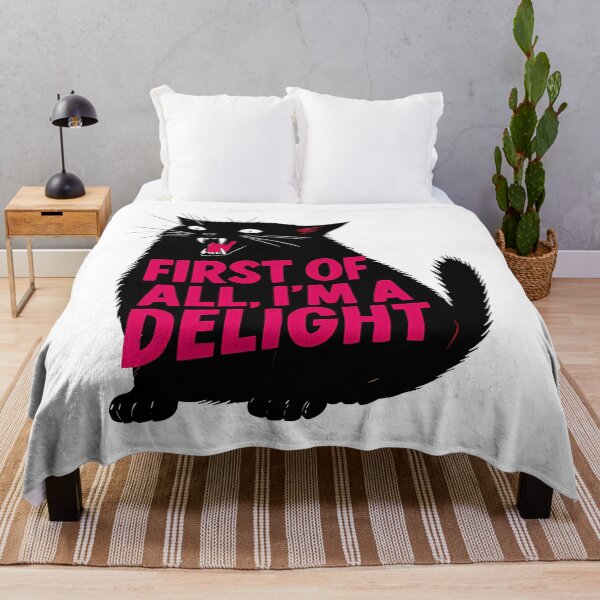 Item preview, Firsts Of All Im A Delights Roarings Blacks Cats Sayings designed and sold by Zoditory.