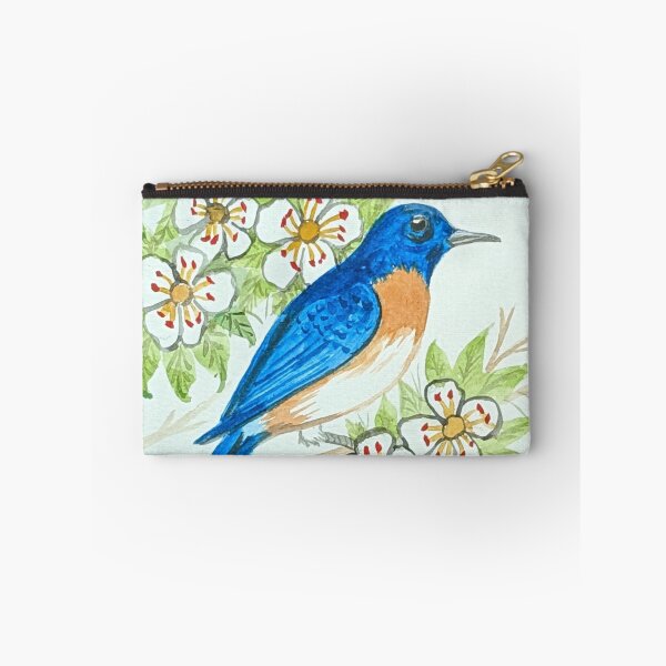 Item preview, Missouri state bird & flower, the eastern bluebird and hawthorn  designed and sold by Matt Starr Fine Art .