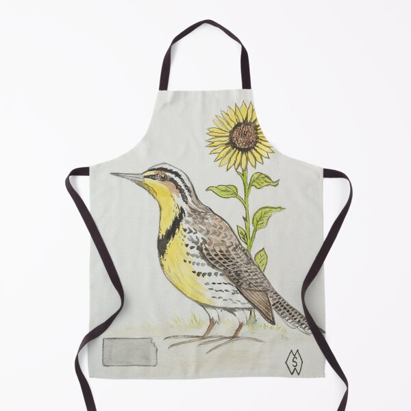 Item preview, Kansas state bird & flower, the western meadowlark & sunflower designed and sold by Matt Starr Fine Art .