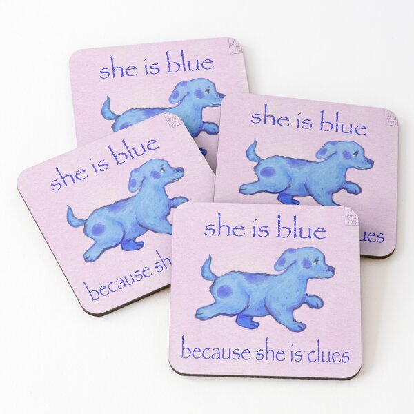 Item preview, she is blue designed and sold by trashcangoddess.