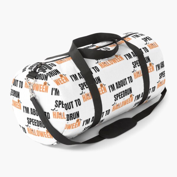Item preview, I'm About to Speedrun Halloween – Funny Gamer Quote Design designed and sold by PHRASEandSTYLE.