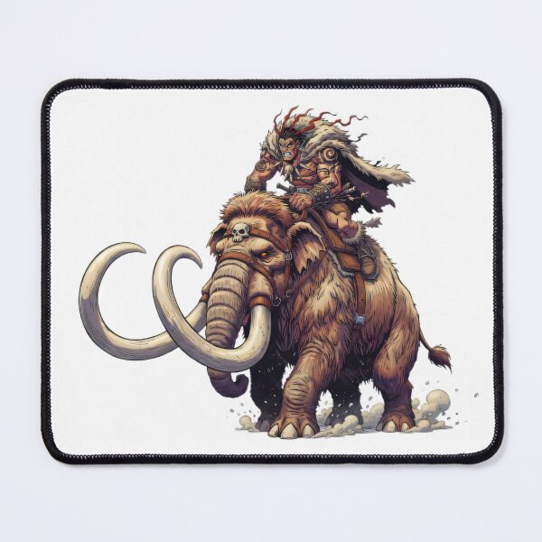 Item preview, Tribal Warrior on the Back of a Mammoth designed and sold by Chaoscience.