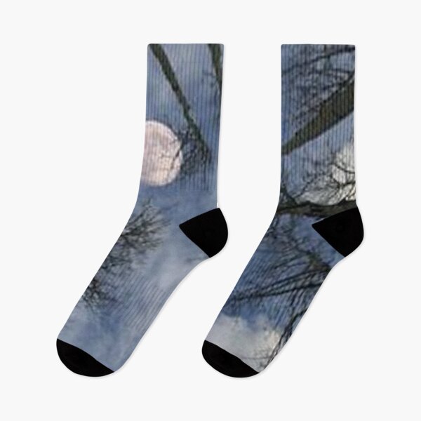 Item preview, Full Moon Through Bare Tree Branches designed and sold by artistworks512.