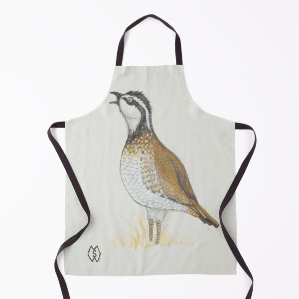 Item preview, A bobwhite quail whistling a call designed and sold by Matt Starr Fine Art .