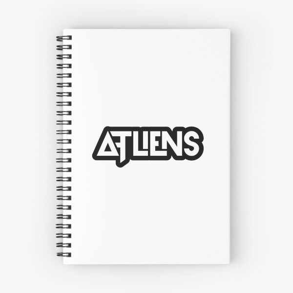Item preview, ATLiens Minimalist Electronic Music Logo designed and sold by oliverkstoks.
