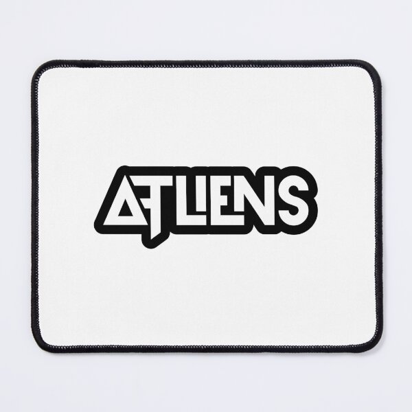 Item preview, ATLiens Minimalist Electronic Music Logo designed and sold by oliverkstoks.