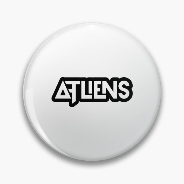 Item preview, ATLiens Minimalist Electronic Music Logo designed and sold by oliverkstoks.