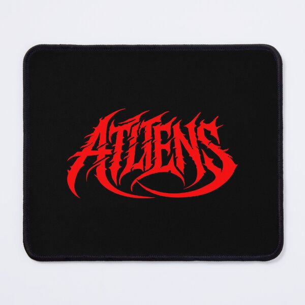 Item preview, ATLiens Brutal Death Metal Style Logo Red designed and sold by oliverkstoks.