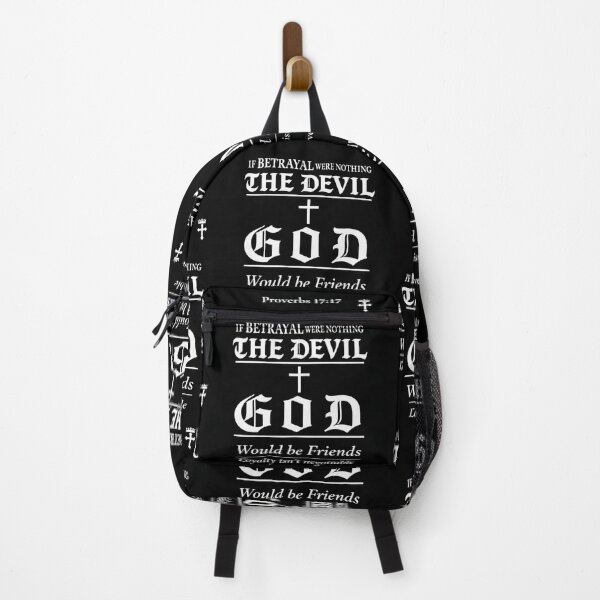 Item preview, if betrayal were nothing the devil and god would be friends designed and sold by OCD_JESSICA.