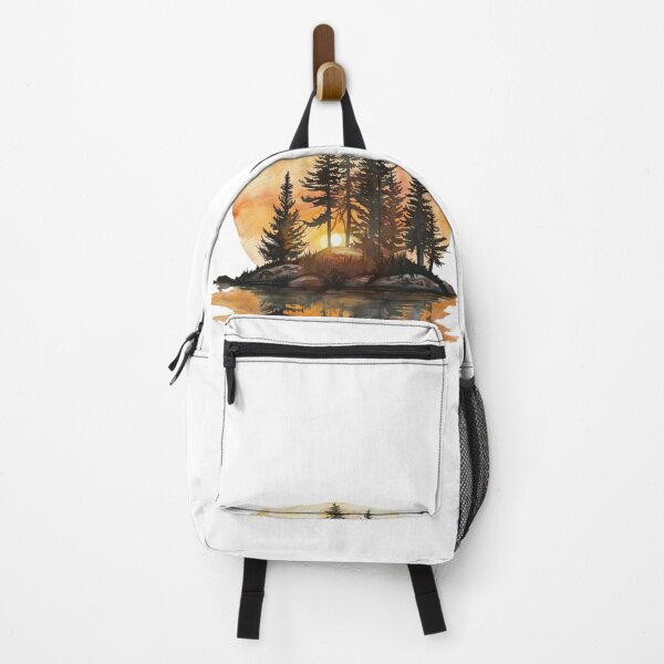 Item preview, Wilderness Forest Sunset Reflection Nature Lover designed and sold by fancy-to-shop.