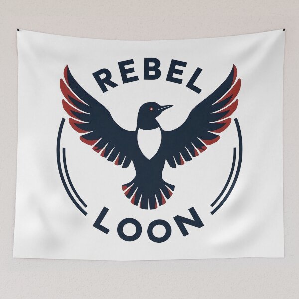 Item preview, anti ice minnesota rebel loon MINNESOTA STANDS LOUD designed and sold by Uglyandcute.