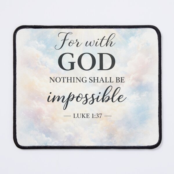 Item preview, Nothing is impossible with God designed and sold by Kimjs-design.