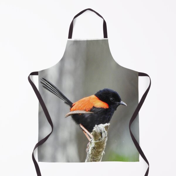 Item preview, Red backed Fairy Wren up high  designed and sold by Mark Grimsley.