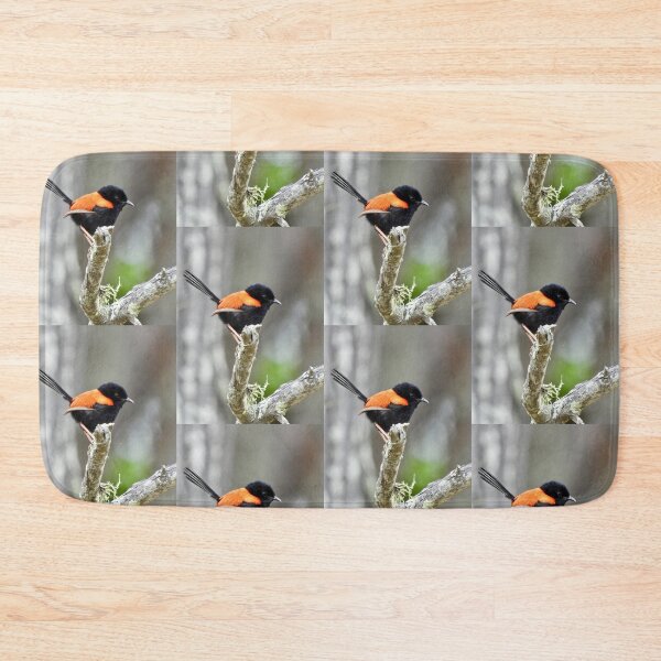 Item preview, Red backed Fairy Wren up high  designed and sold by Mark Grimsley.