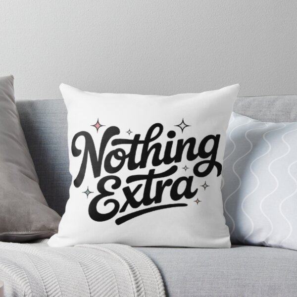 Item preview, Nothing Extra — Clean Minimalist Statement Tee designed and sold by NewUSShop.