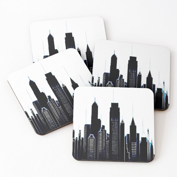 Item preview, City Skyline Urban Landscape Metropolitan Architecture designed and sold by fancy-to-shop.