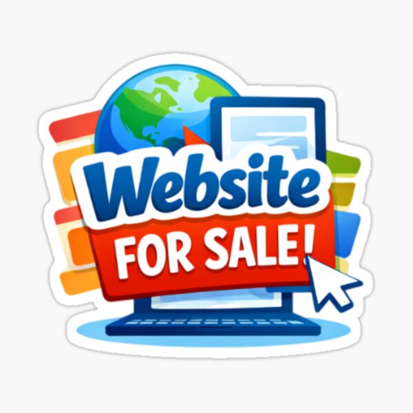 Website for Sale Sticker