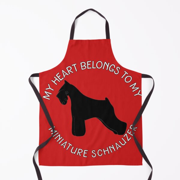 Item preview, My Heart Belongs To my Mini Schnauzer designed and sold by Dqmelody.