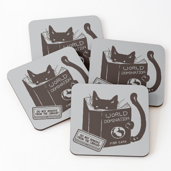Item preview, World Domination for Cats Do Not Remove by Tobe Fonseca designed and sold by Tobe Fonseca®.