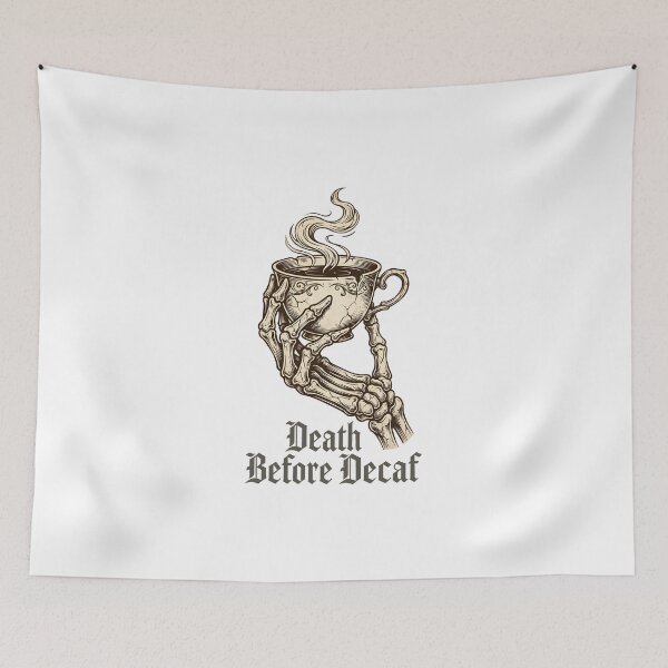 Item preview, Vintage Skeleton Hand & Gothic Coffee Lover  designed and sold by Dazzle-Sizzle.