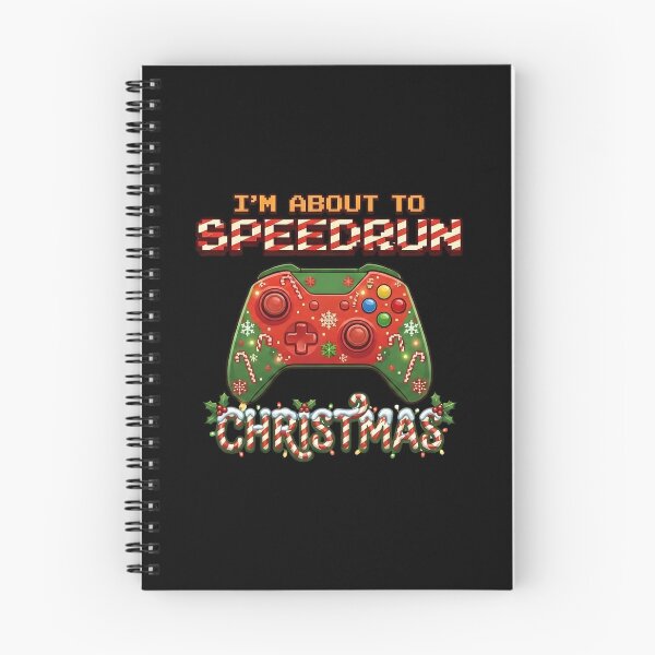 Item preview, I'm About to Speedrun Christmas – Festive Gamer Art Design designed and sold by PHRASEandSTYLE.