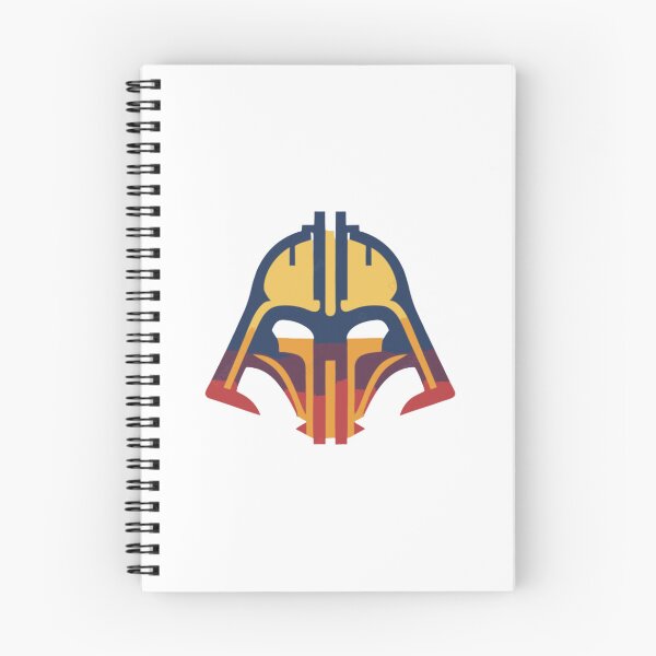 Artikelvorschau, Oranger und gelber Darth Vader Helm entworfen und verkauft von SnazzleLab.