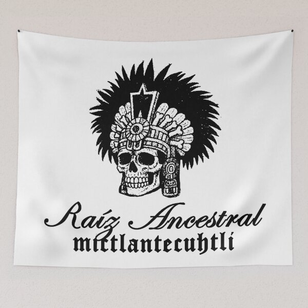 Item preview, Mictlantecuhtli Illustration - Raíz Ancestral  designed and sold by Ignorante.
