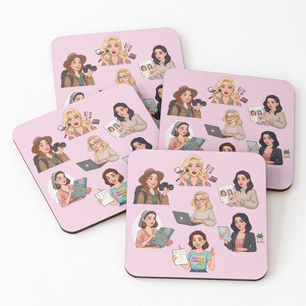 Item preview, Women Supporting Women business Owners, Digital illustration  designed and sold by TheCdnGal.