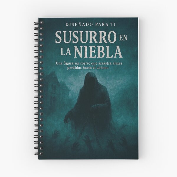 Item preview, Notebook of Lost Souls 02 – Whisper in the Mist designed and sold by Anomaly 404 Error.