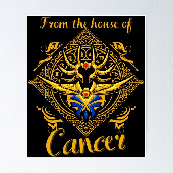 Item preview, From The House Of Cancer Zodiac Sign Life Astrology 90'S Anime Manga  designed and sold by Marc Melo.