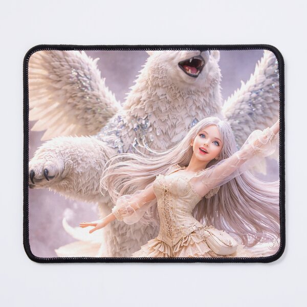 Item preview, Snow queen Neve and Polar bear dragon designed and sold by AlyLucid.