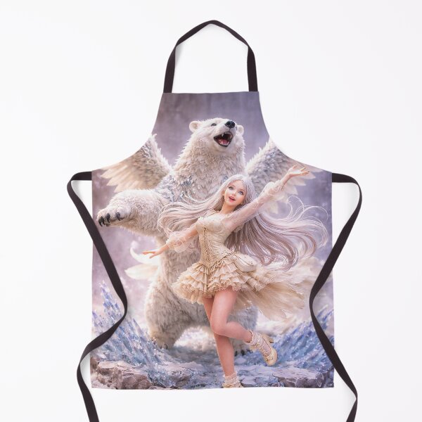 Item preview, Snow queen Neve and Polar bear dragon designed and sold by AlyLucid.