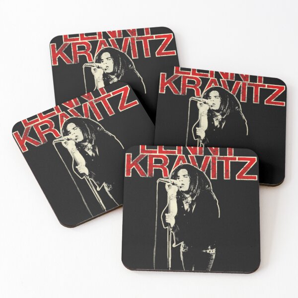 Item preview, Lenny Kravitz  Red Mic Pose  designed and sold by rushdystore.