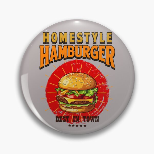 Item preview, Homestyle Hamburger best in town   designed and sold by Shedronpanda.