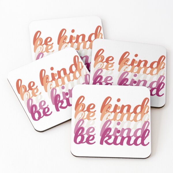 Item preview, Be kind sapphic lesbian pride flag colors designed and sold by Mariecobiz.