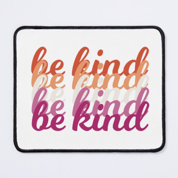 Item preview, Be kind sapphic lesbian pride flag colors designed and sold by Mariecobiz.