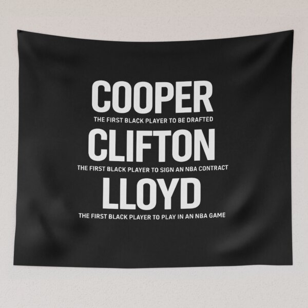 Item preview, Nba-Pioneers Cooper-Clifton-Lloyd designed and sold by dianadouri.