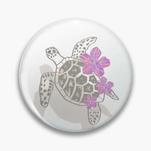 Aperçu de l'œuvre tortue à fleurs créée et vendue par lim21.
