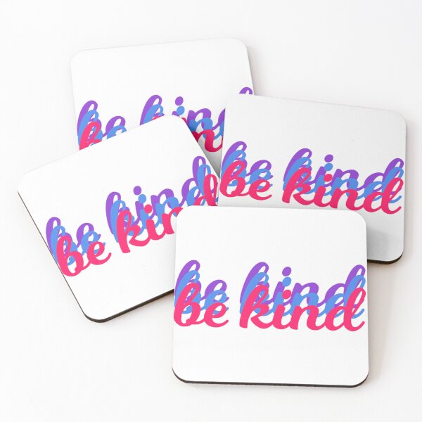 Item preview, Be kind bisexual pride flag colors designed and sold by Mariecobiz.