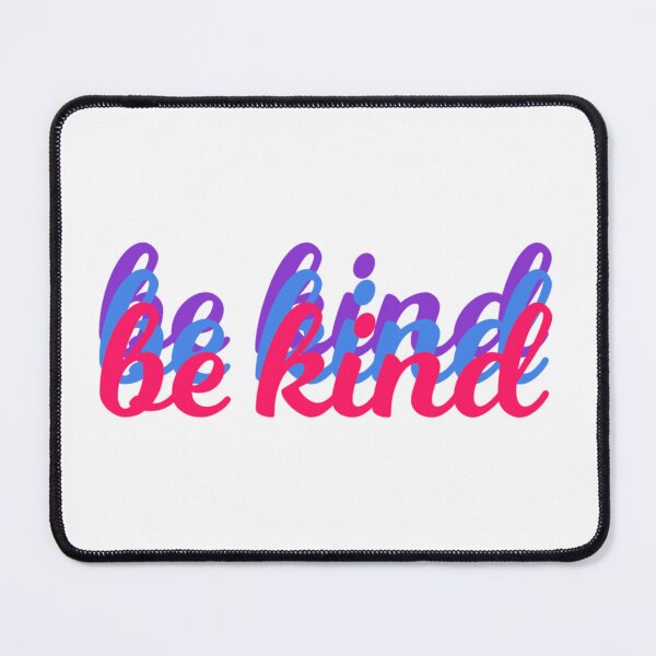 Item preview, Be kind bisexual pride flag colors designed and sold by Mariecobiz.