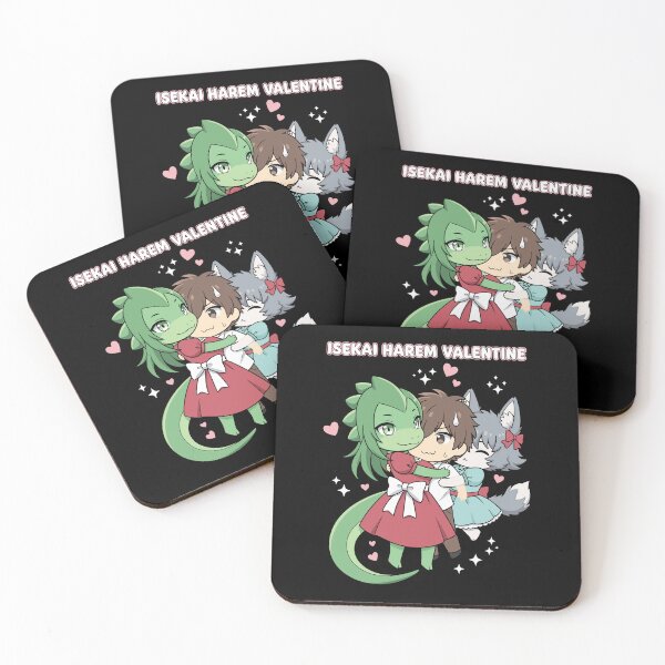 Item preview, Isekai Monster Girl Harem Valentine - Isekai Fantasy Anime designed and sold by Photo-Memes.