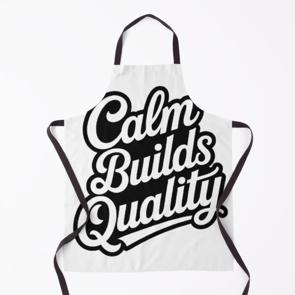 Item preview, Calm Builds Quality — Mindful Craft Statement Tee designed and sold by NewUSShop.