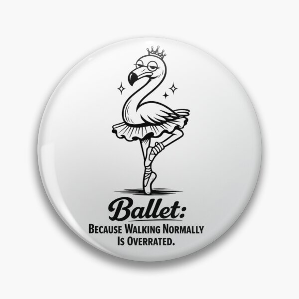 Artikelvorschau, Ballettflamingo entworfen und verkauft von LiamFitzpatrick.
