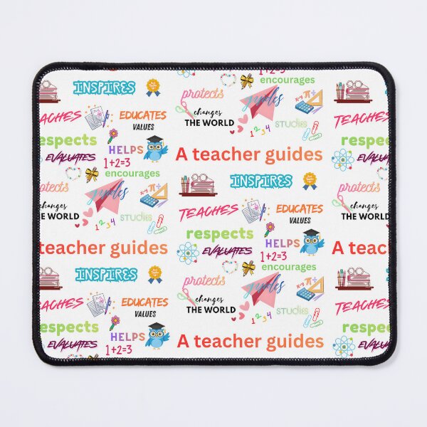 Item preview, The Many Inspirations of a Teacher: Educational Collage designed and sold by VibranPalette.