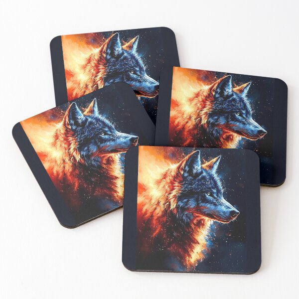 Item preview, Inferno Wolf Portrait – Fire & Shadow Alpha designed and sold by Taans-Creation.