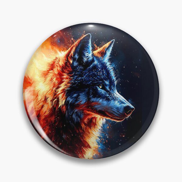 Item preview, Inferno Wolf Portrait – Fire & Shadow Alpha designed and sold by Taans-Creation.