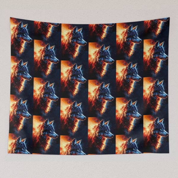 Item preview, Inferno Wolf Portrait – Fire & Shadow Alpha designed and sold by Taans-Creation.